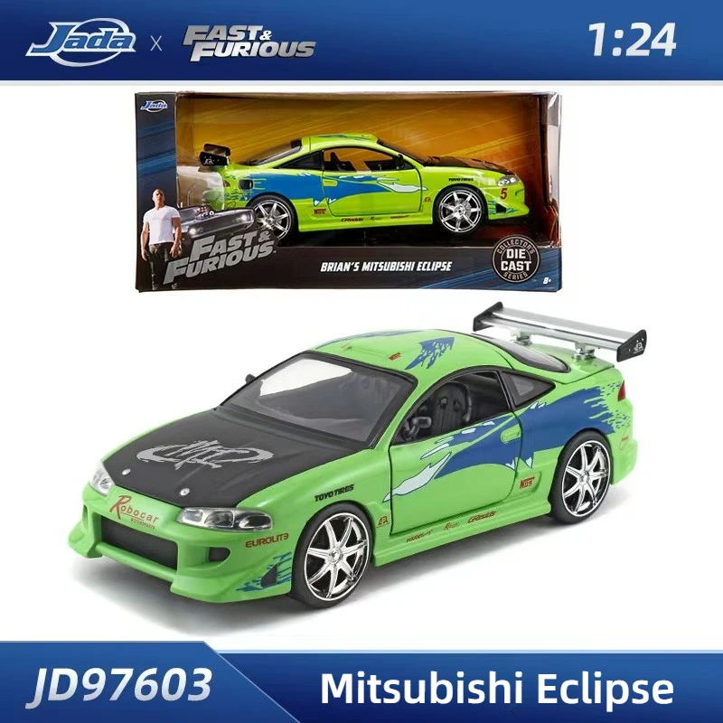 JADA Fast & Furious Alloy Car Model,Brian's Mitsubishi Eclipse, 1