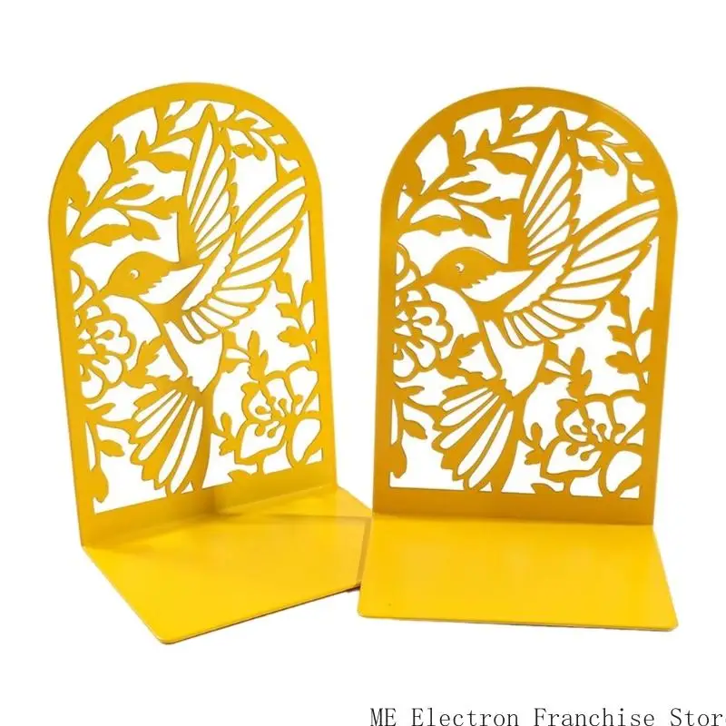 T5EA 2pcs выдолбленная птица цветочный конец