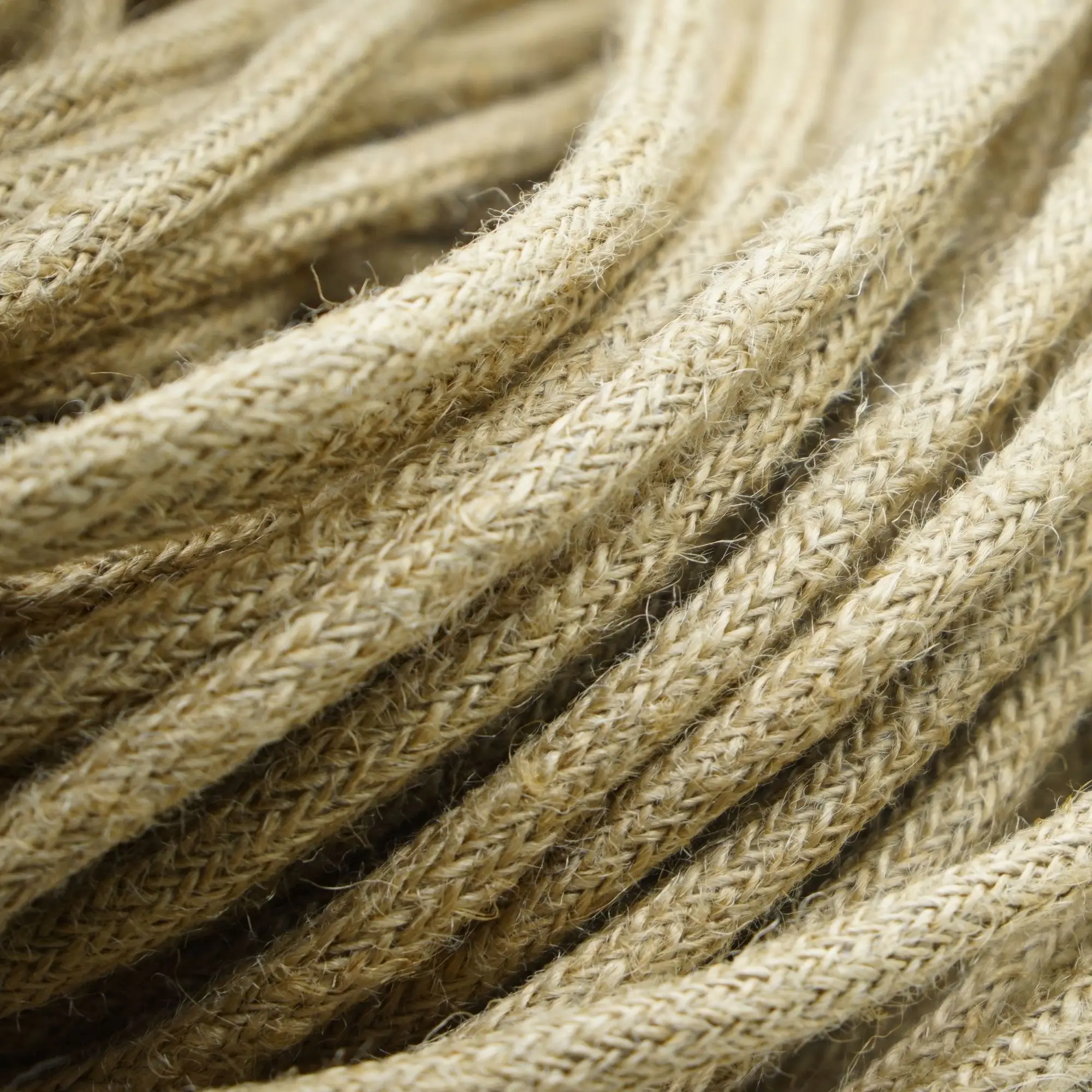 2m,3m,5m Or 10m Double Insulation Fabric Wire Textile Cable Vintage Hemp Rope Wire And Cable 2x0.75mm2 Electrical Wire