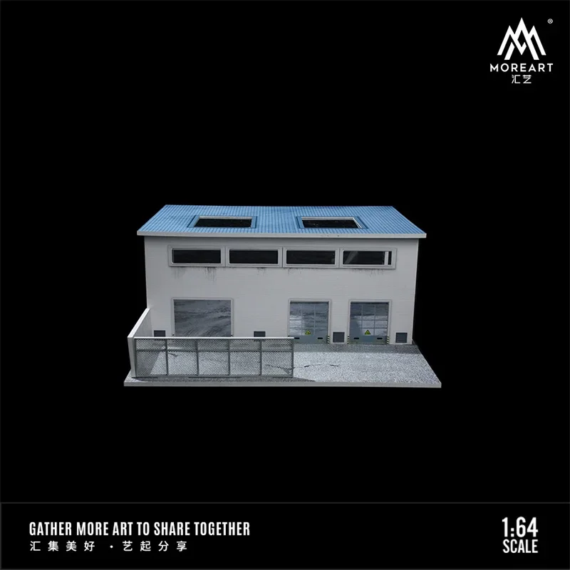 MoreArt 1:64 FACTORY BUILDING SCENE MODEL Diorama