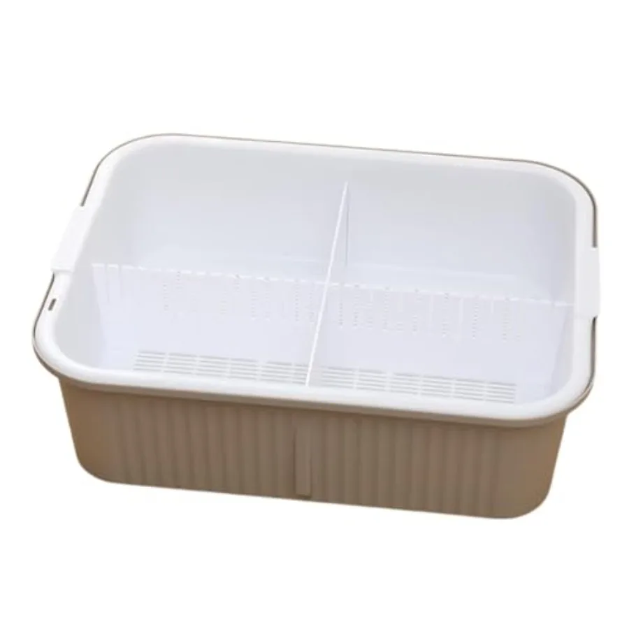 

【Spot goods】Turtle Tank Reptile TankPlatform Tortoises Case Supplies Turtle Bathing Tub Amphibians Breeding Box for Crabs Small