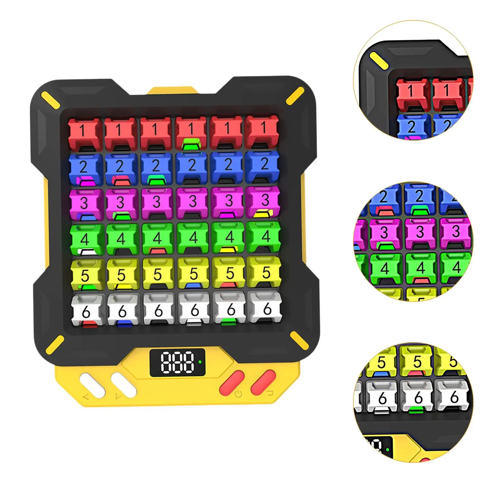 Intelligent elektronisch Sudoku-spel Wiskundespeelgoed Brain Teaser-speelgoed Wiskundig denken Trainingshulpmiddel Educatief speelgoed voor volwassenen