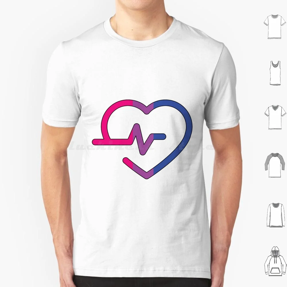 Our Hearts : Bisexual Pride Flag T Shirt Cotton Men Women DIY Print Pride Pride Month Pride Parade Queer Pride Saga Visibility