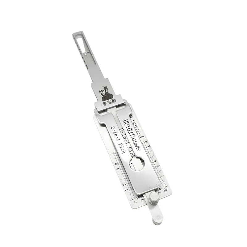 Original LISHI HU162T(8) 2-in-1 Lock Pick Tool Ignition Door Lock Decoder Tool Set for Imported Golf Cars Internal Milling