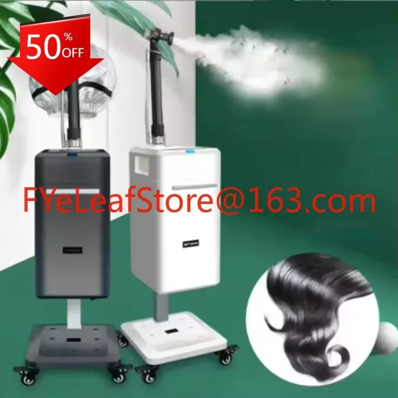 Professional Multi-function Nano Mist Hair Steamer with Cap Hair Care Ozone Repair Mist Spray for Hair Salon Barber Shop