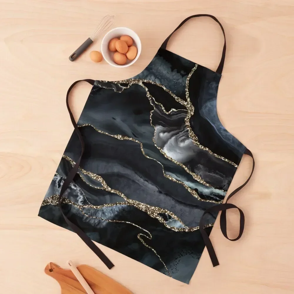 

Night Masculine Marble Landscapes Apron Kitchen Supplies men home women Apron