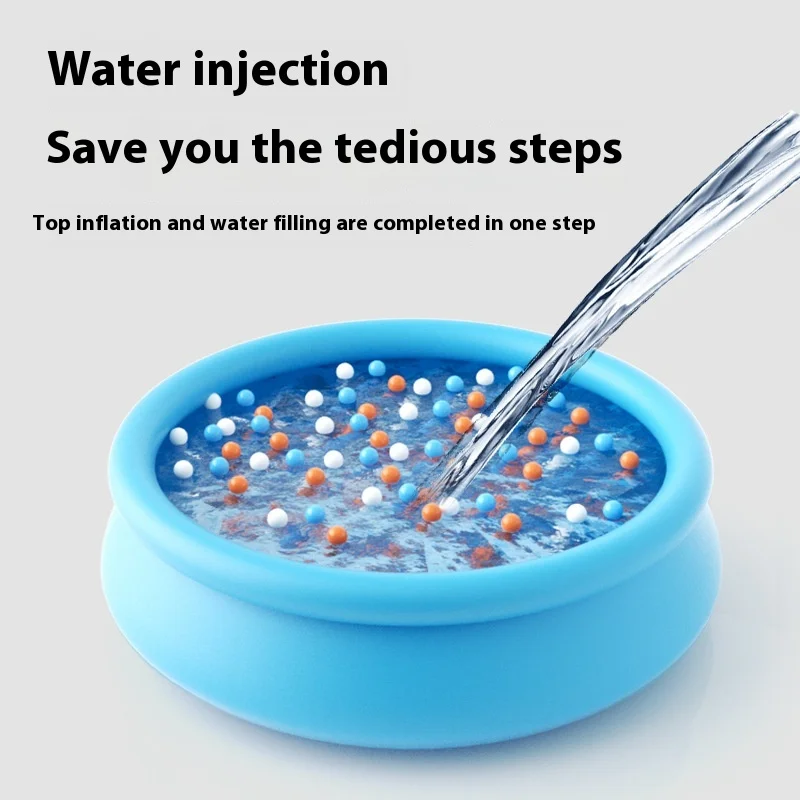 สระว่ายน้ําในครัวเรือนรอบกลางแจ้งขนาดใหญ่บันไดยืนสระว่ายน้ําเด็กสระว่ายน้ําพับได้