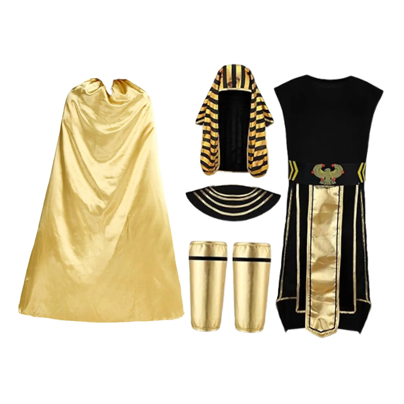 Adult Egyptian Costume Accessories Party Favors Halloween Stage Performance Photo Props Movie Theme Festivals Dress up Cosplay