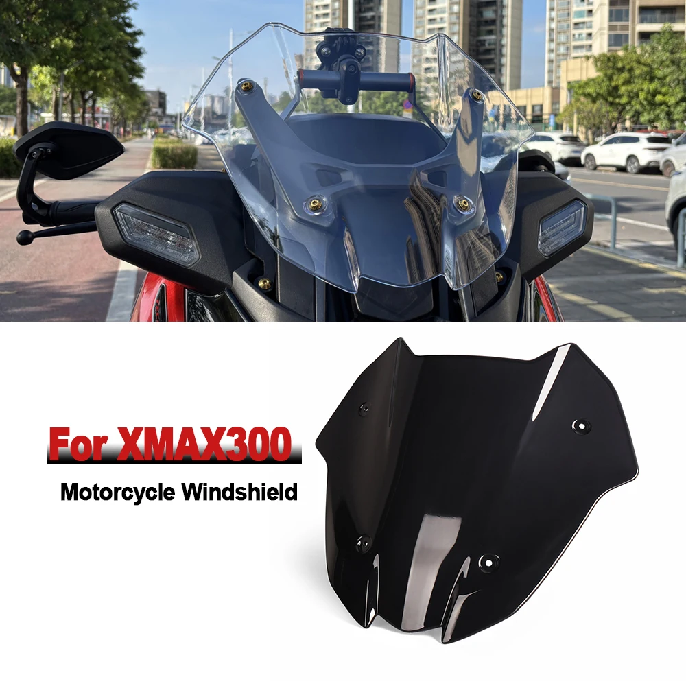 

New Motorcycle Acrylic Windshield Windscreen Wind Fairing deflectors For YAMAHA XMAX300 Xmax300 XMAX 300 X-MAX300 X MAX 300 2025