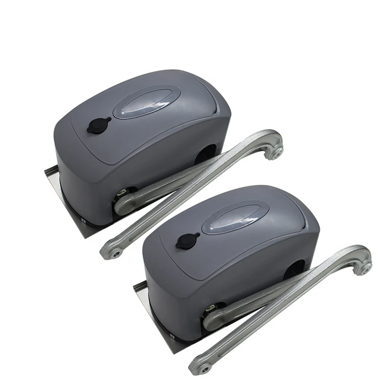 Curved arm heavy-duty door opener 800KG with 90 degree self-locking intelligent horizontal opening