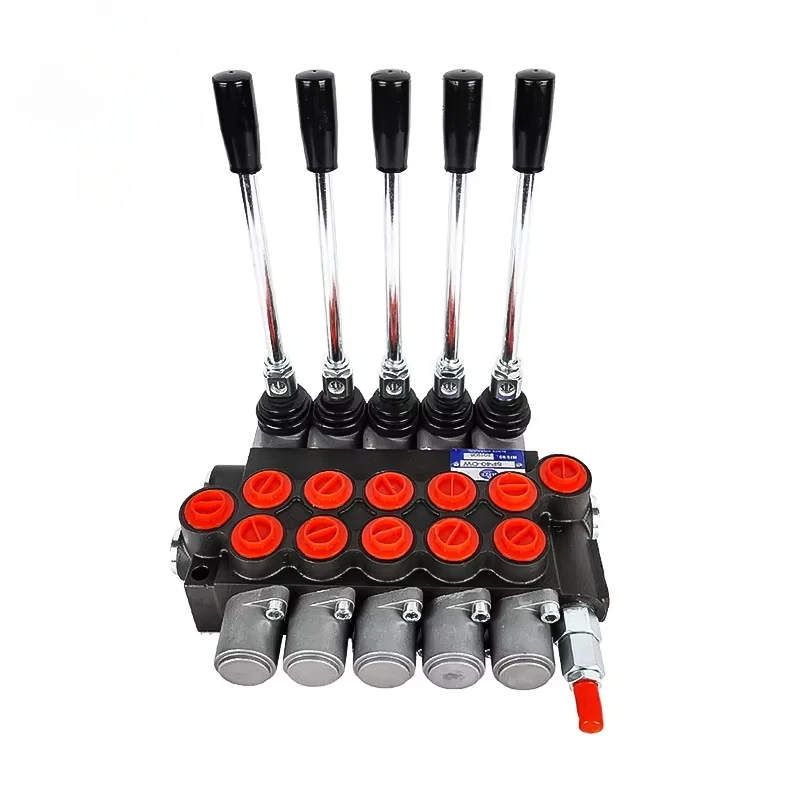 Manual Operated Directional Valve 2P120 3P120 4P120 P80 p120 P240 Monoblock Hydraulic Directional Control Valves