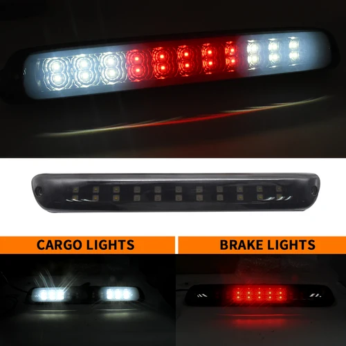 Imagen 1 del producto Para Chevy Colorado GMC Canyon 2004-2012 tercera luz de freno trasero lámpara de carga inversa luz trasera de montaje alto lámpara trasera de parada