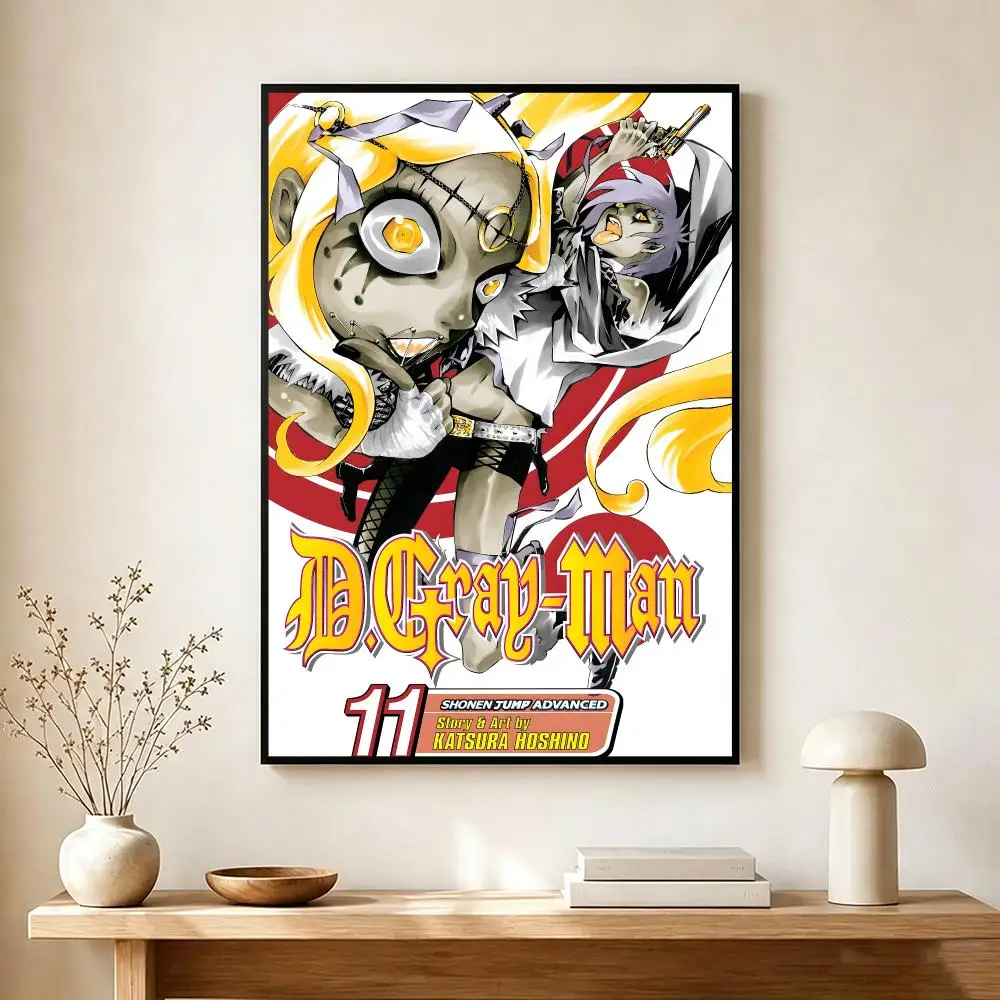 Dark Anime D-Gray man Poster Wall Art Print Decorative Mural Home Decor Gift Unframed