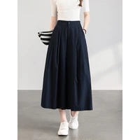 VIMLY Women's Wide Leg Cropped Pants 2026 Summer New Minimalist Commute Ruched Waist Design Loose Fit Casual Culottes A6206 - Image 4