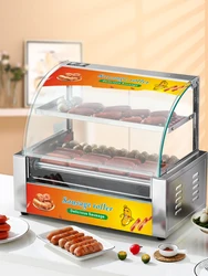 hot dog machine,Home appliance,hot dog roller5/7/10,commercial kitchen equipments,hot dog maker,304 stainless steel