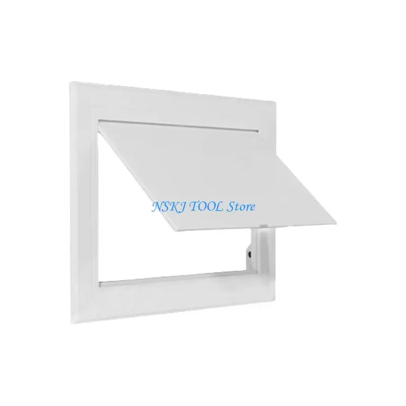 L8RC Plastic Removable Inspection Hole ABS Access Door Wall Ceiling White Hatches Cover Access Panel Inspection Hole