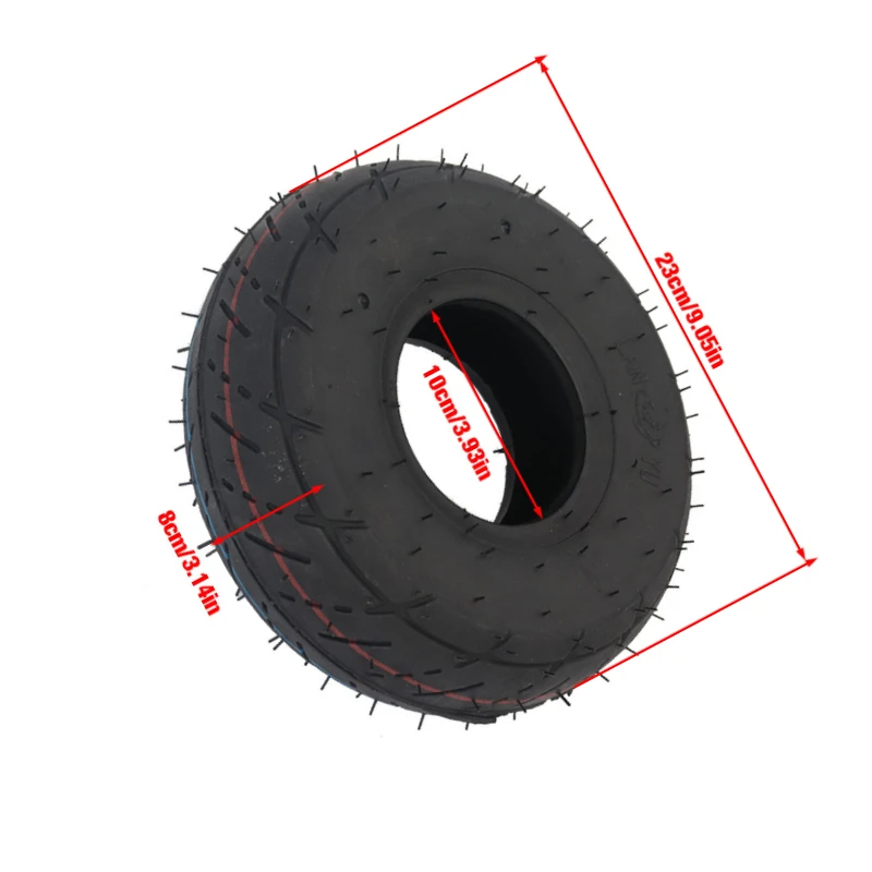 High-Performance 3.00-4 Tires for Mini 2-Stroke & Four-Wheel ATV Motorcycle Parts Replacement