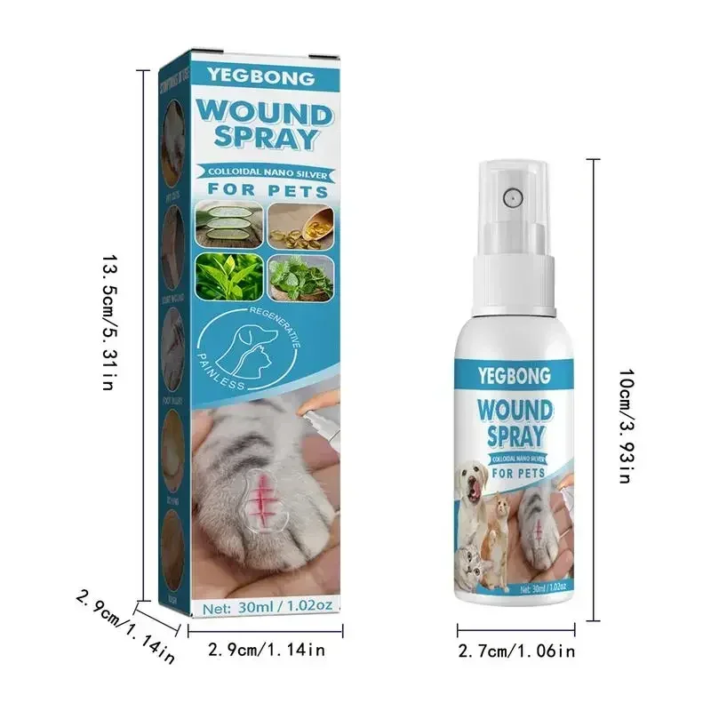 Pets Anti-Itch And Itch Relief Dogs Cat Skin Healthy Care Spray Skin Care Treat Products For Itchy And Sensitive images - 6