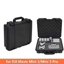 Borsa in ABS a prova di esplosione per DJI Mavic Mini 3 Pro scatola rigida impermeabile per Mini 3 accessori per droni custodia 4