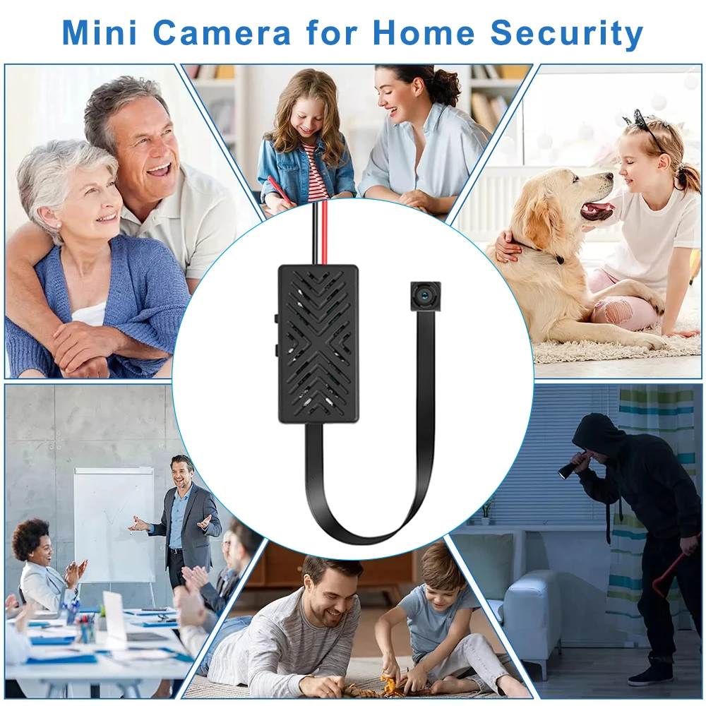 1080P HD Mini Camera Draagbare DIY Module WiFi Camera Videorecorder Bewegingsdetectie P2P Draadloze Camcorder Ondersteuning Remote View