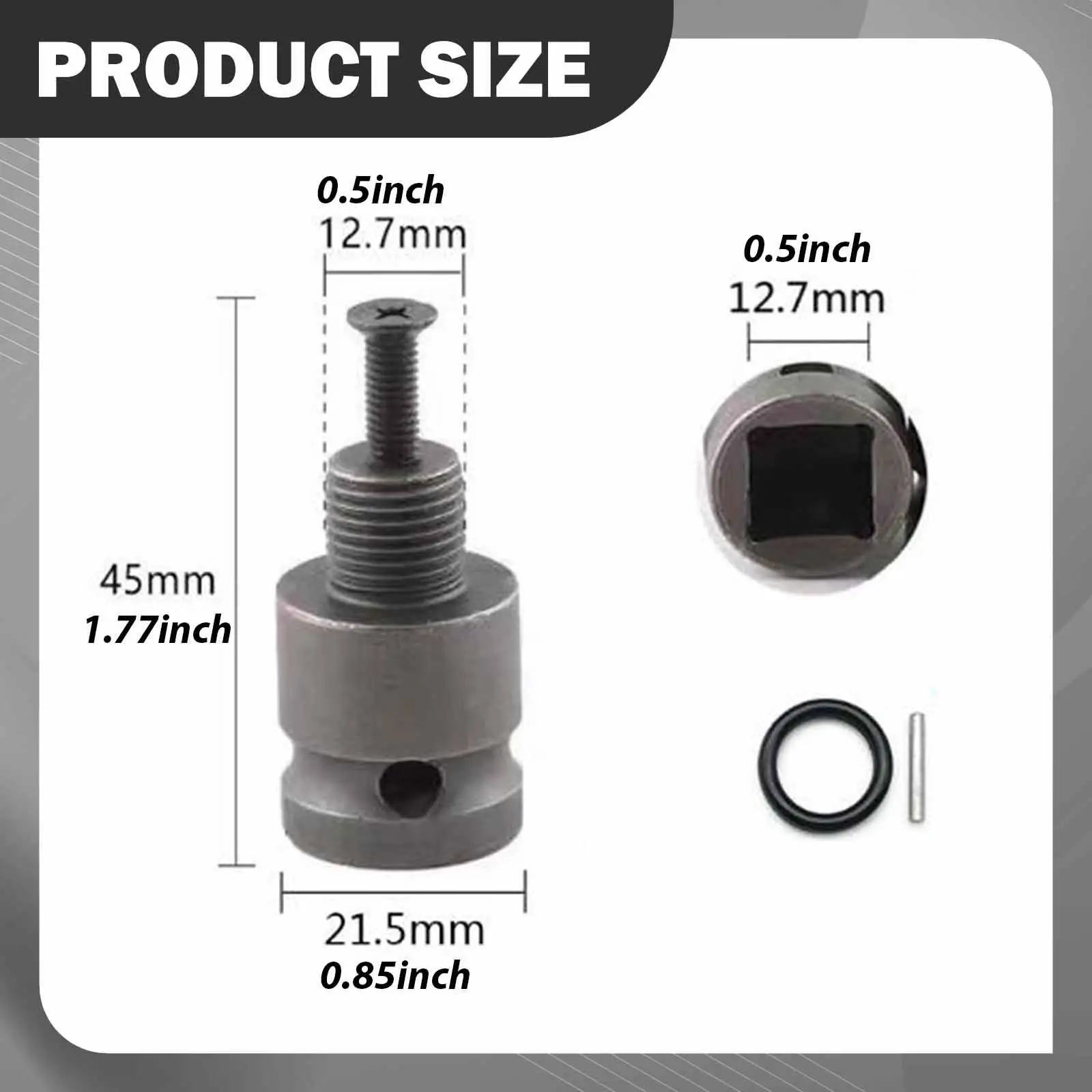 ドリルチャック変換キット合金アタッチメント六角シャンクアダプターdiy家庭やガレージプロジェクト用