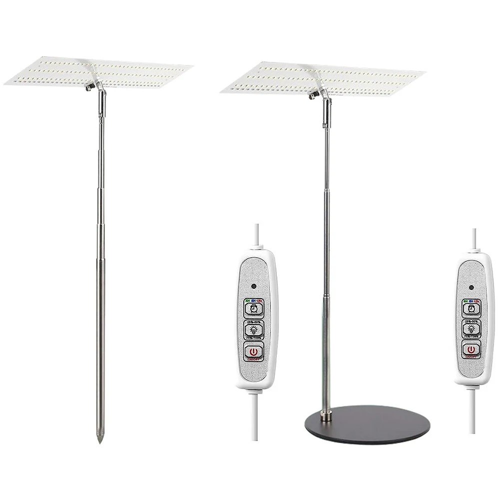 

Plant Grow Light Height Adjustable LED Standing Grow Lamp IP54 Waterproof Hydroponics Growing Light for Plant Flower Greenhouse