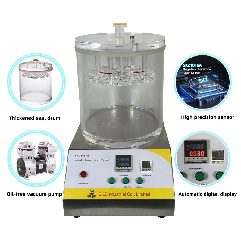 1016A Vacuum Seal Leak Tester Safe Water Hardness Seal Tester for Food Packaging