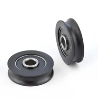 6*26*7mm 626RS non-standard bearing, nylon roller bearing pulley package, POM construction machinery door / window drawer wheel 3