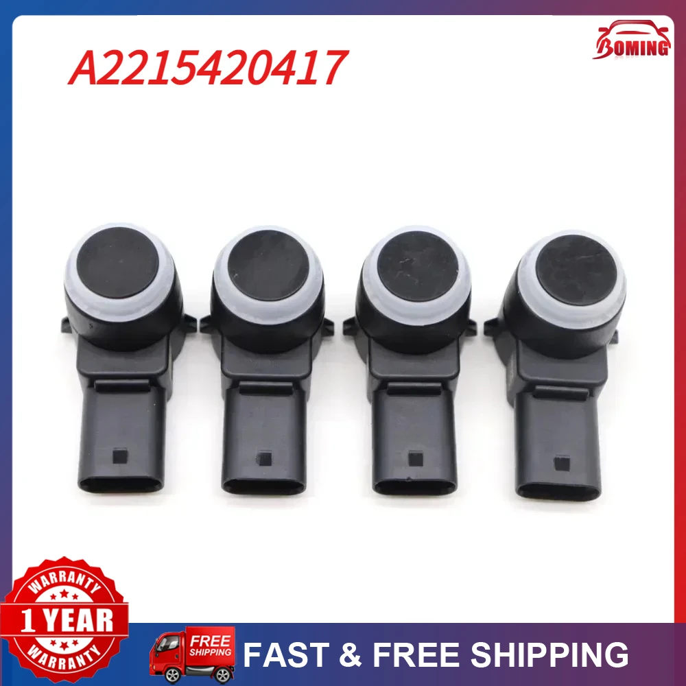 

A2215420417 4pcs For MERCEDES-BENZ C300 C350 C63 AMG CL550 CL600 E320 E350 E550 E63 AMG GL320 Car PDC Parking Sensor A0009052402