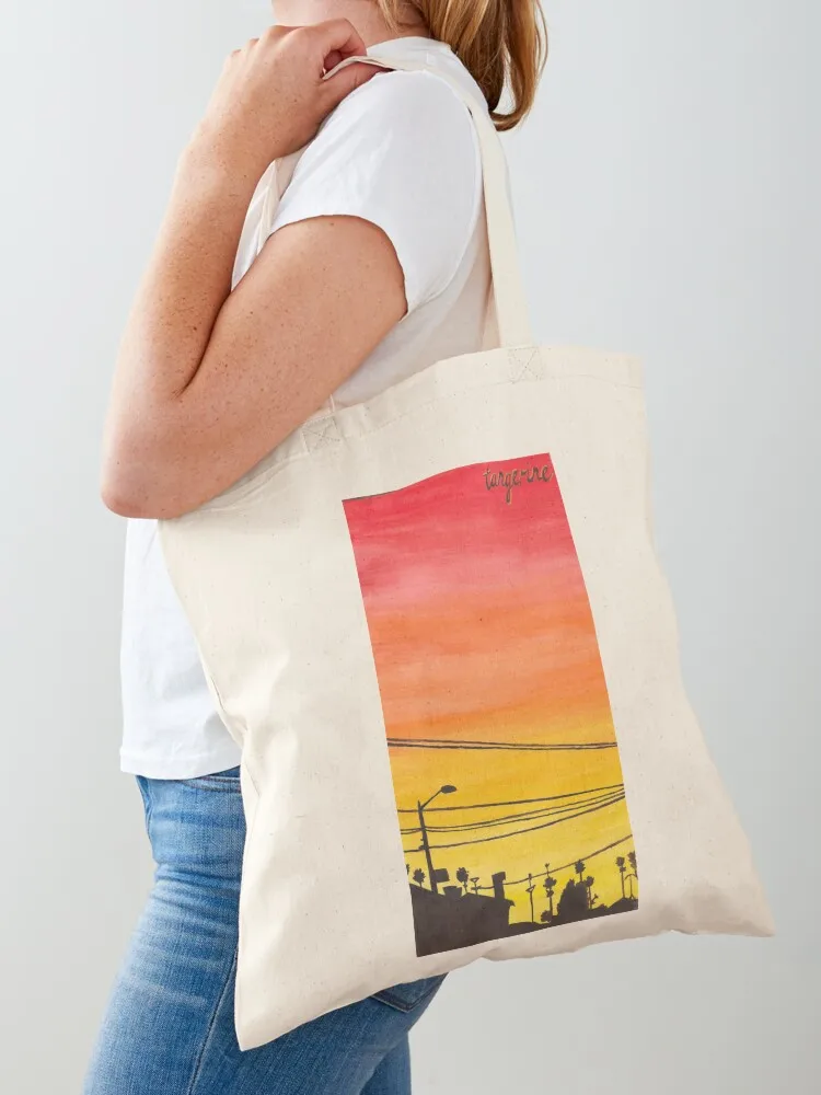 

Tangerine (2015) Minimalist Poster Tote Bag Canvas shoulder bag shopper bags Custom bag women
