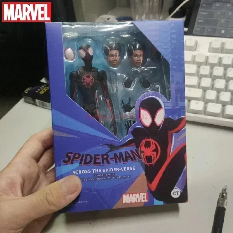 Marvel S.H.Figuarts Spider-Man Miles Morales Gwen Stacy Action Figures Spider-Man Across The Spider-Verse Figures Toys