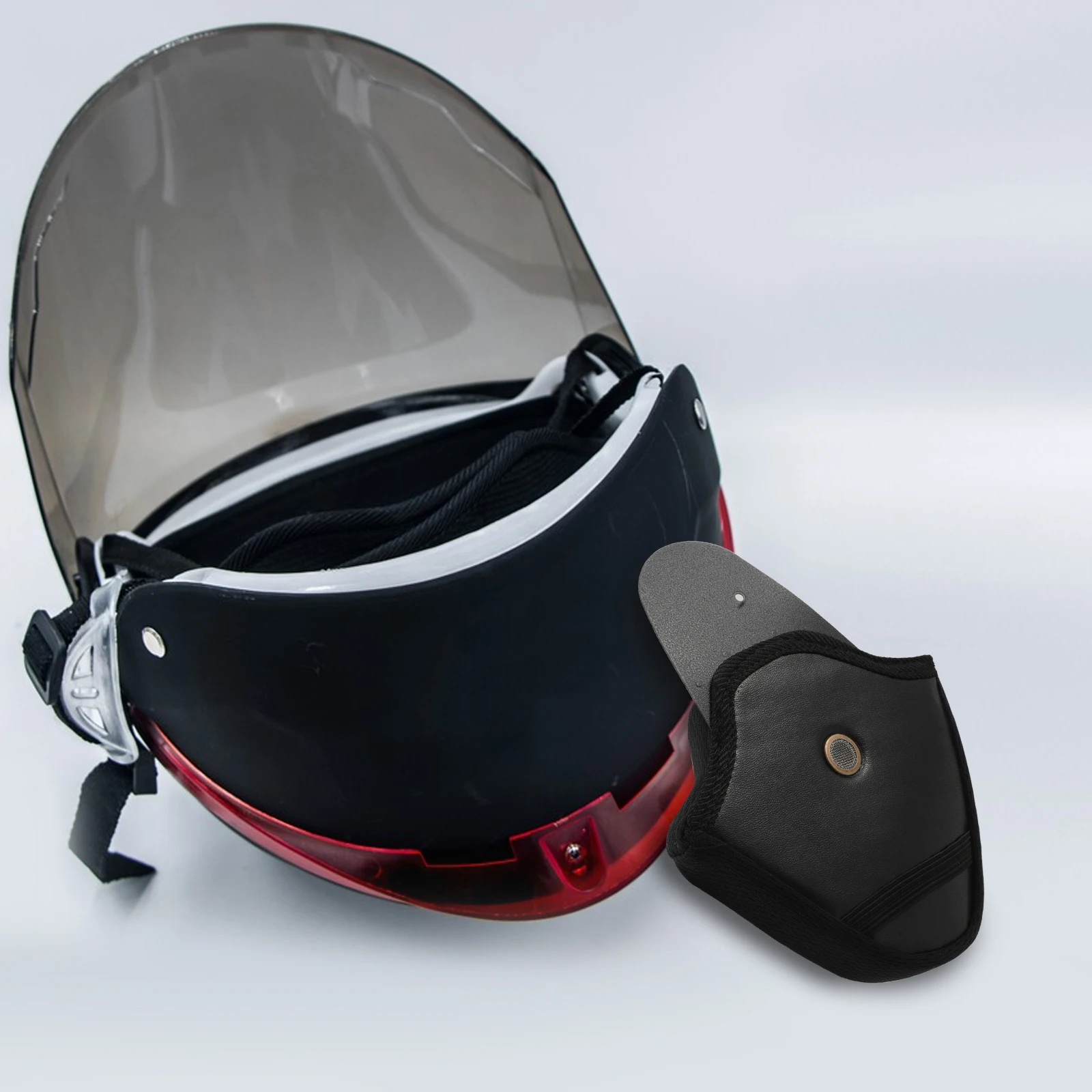 

1 Pair Detachable Protection Adjustable Ear Guards For Motorcycle Helmets Full Head Safety Winter Earmuffs Removable Ear