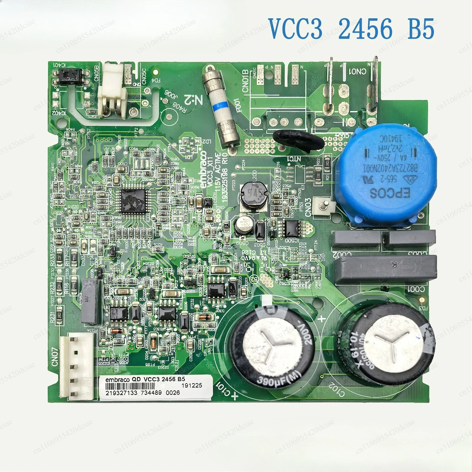 VCC3 1156 X2/18/B5 Refrigerator Inverter Board 193525198 205 184_R4 Compressor Driver PCB