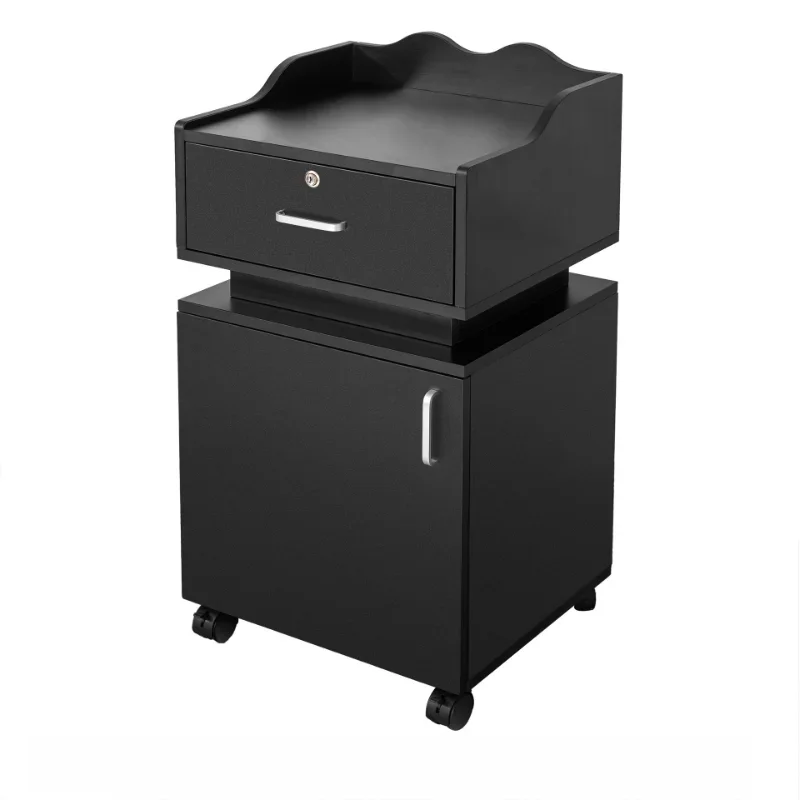 5 pieces, hair salon, barber shop, storage rack, trolley, multi-layer storage, beauty.