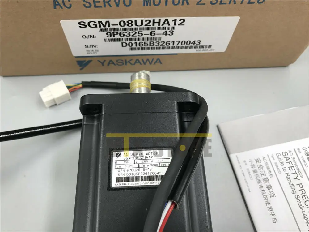 

1pcs Brand New ones Yaskawa servo motor SGM-08U2HA12 Fast Ship