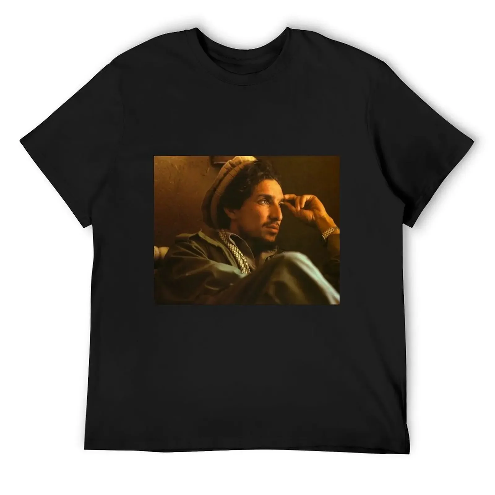 Deep In Thought Ahmad Shah Massoud T-Shirt man clothes oversized kawaii clothes clothing for men