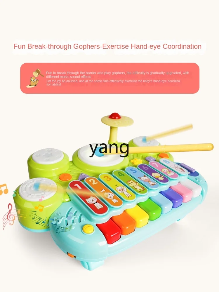 CX Baby Electronic Organ Toy 0-1-3 Years Old Infant Children Little Piano Pattern Children