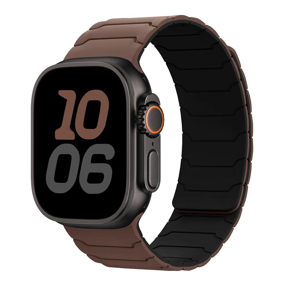 Magnetarmband für Apple Watch Band Ultra 2 3 49 mm 44 mm 40 mm 41 mm 46 mm 42 mm 45 mm 38 Silikonarmband IWatch Serie 11 9 8 SE 10