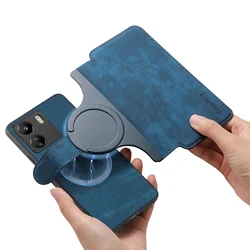 2 in 1 Detachable Cards Solt Wallet Leather Magnetic Case For Xiaomi Redmi Note 13 Pro Plus 12 13C 12T 13T 11 Flip Book Cover