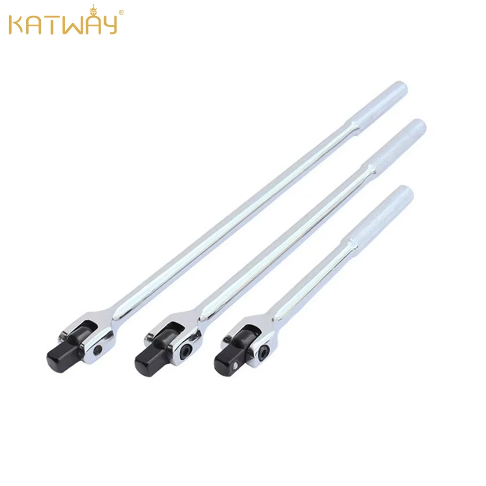 

KATWAY Torque Wrench 1/2'' F Rod Socket 10'' 15'' 18'' Long Force Bar Activity Head Strong Lever Steering Handle Repair HH-AA445