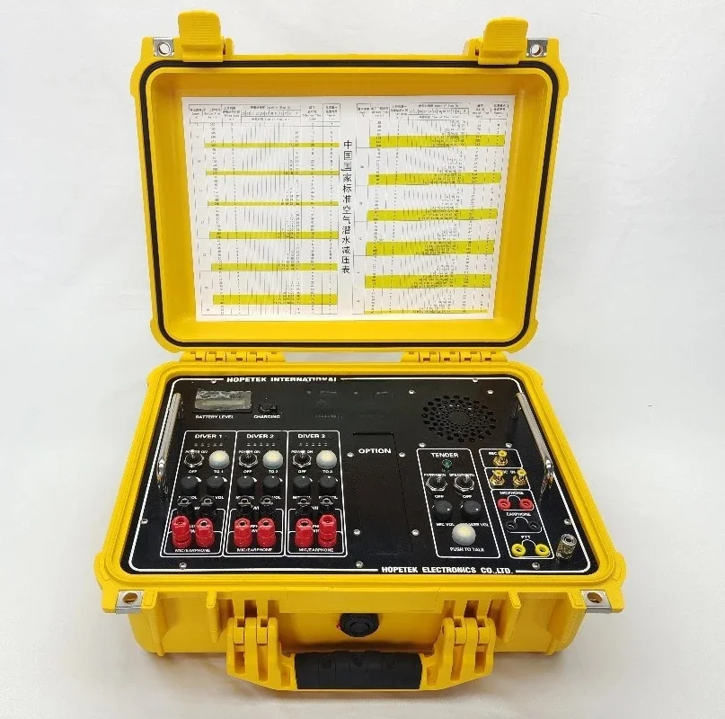 

Hot HOPETEK Factory Direct Sale Underwater Diving Communication HT-6868 Three Divers Underwater Diving Communicator