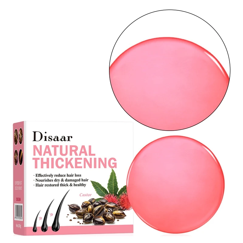 Rosemary Hair Regrowth Shampoo Bar Deep Cleansing Hair & Scalp Anti Hair Loss Shampoo Soap for Treated Dry Damaged Hair