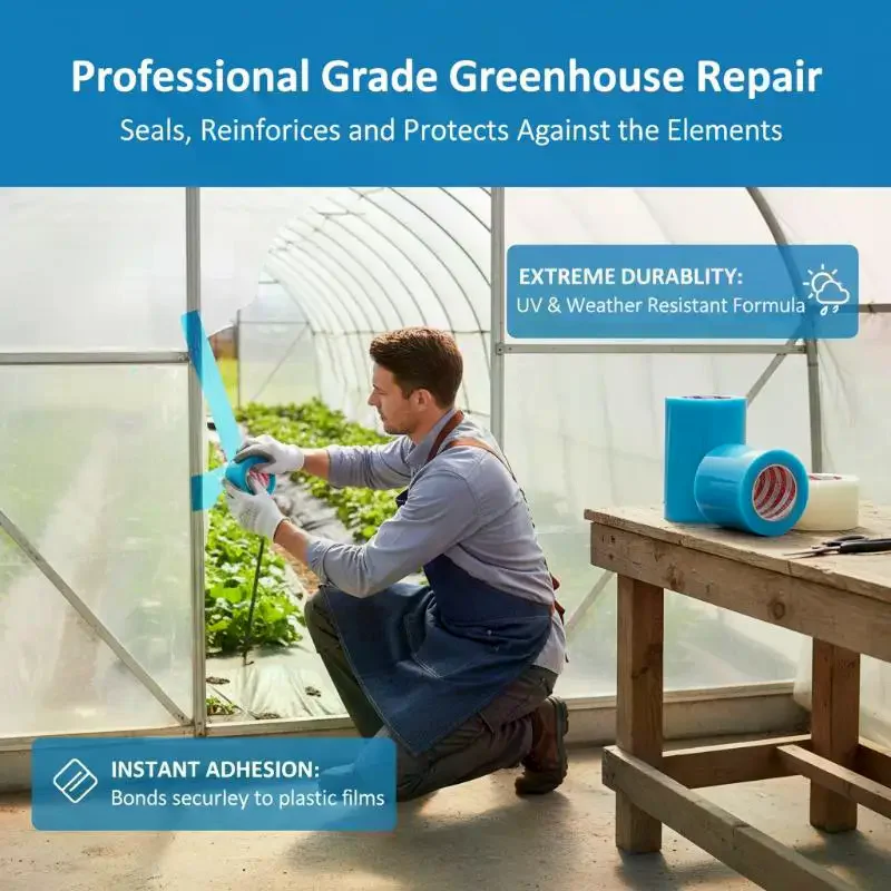 Greenhouse Repair Tape Uv Resistant - Greenhouse Repair Tape Strong Adhesion Waterproof