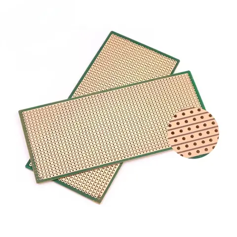 5/10 st enkelsidiga kretskort prototypkort kretskort prototypkort 6,5x14,5 cm universella gör-det-själv experimentmatriskretskort för Arduino 10 best sales PCB-prototypkort - №9