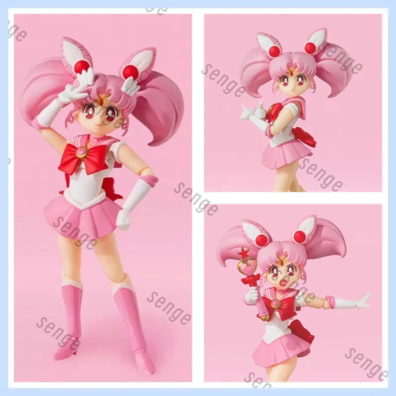 

[Genuine in stock] Bandai SHF Sailor Moon Little Bunny movable figure transformation special effects collection gift