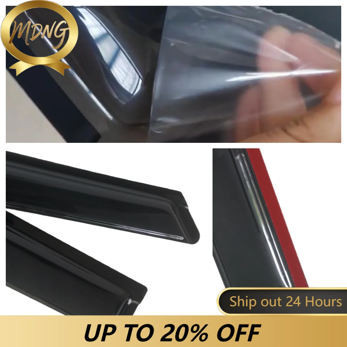 Deflectores de Viento para Ventanas de CHEVROLET EXPRESS VAN 1996-2025, Protectores de Lluvia, Visores de Puerta, Parasoles, Ventvisor, Accesorios Exteriores