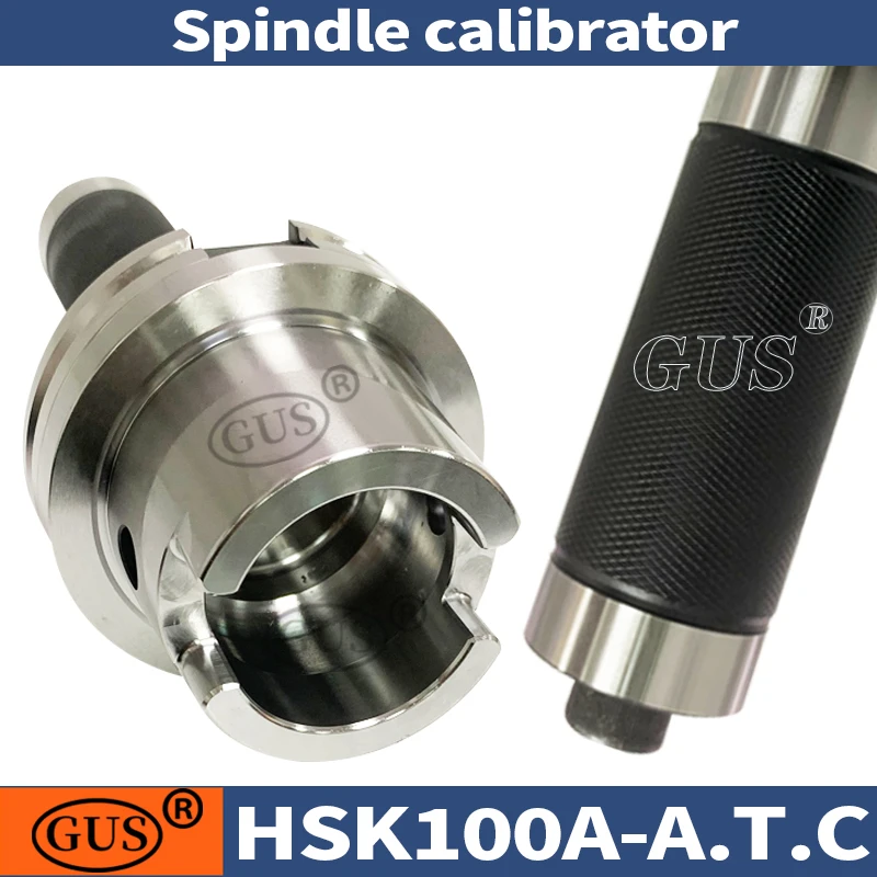 GUS HSK100A-A.T.C calibratore mandrino tornio test calibrazione modulo combinato a tre punti strumenti dell\'attrezzatura del correttore