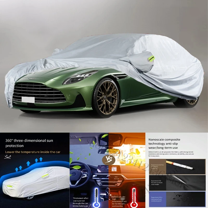 

For Aston-Martin Auto Anti snow Anti dust Anti-uv Anti peeling paint And Anti Rainwater 210t car cover Car cover protection