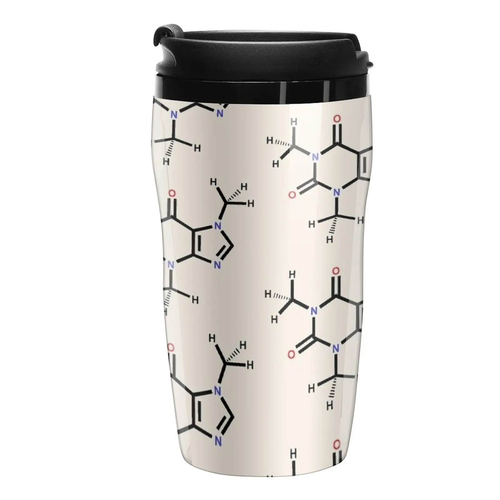 New CAFFEINE MOLECULE Travel Coffee Mug Cups Coffee Coffe Cup