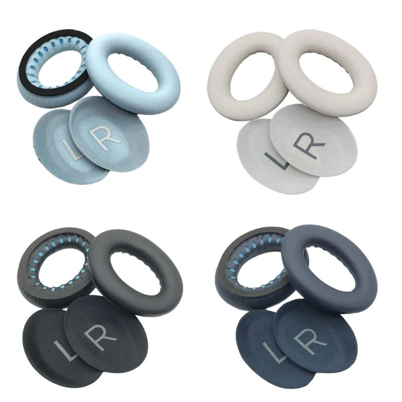 

Headphones Earpads Ear Pad Sponges Cushions Replacement for QC45 Headsets